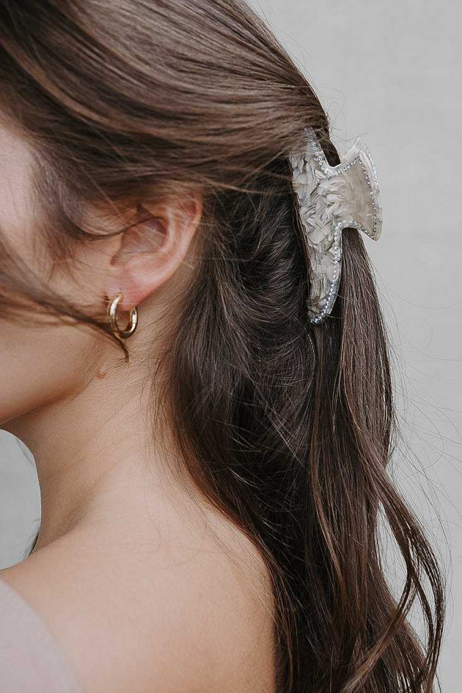 Hair Accessories Limlim | Long Luxe Crystal Claw