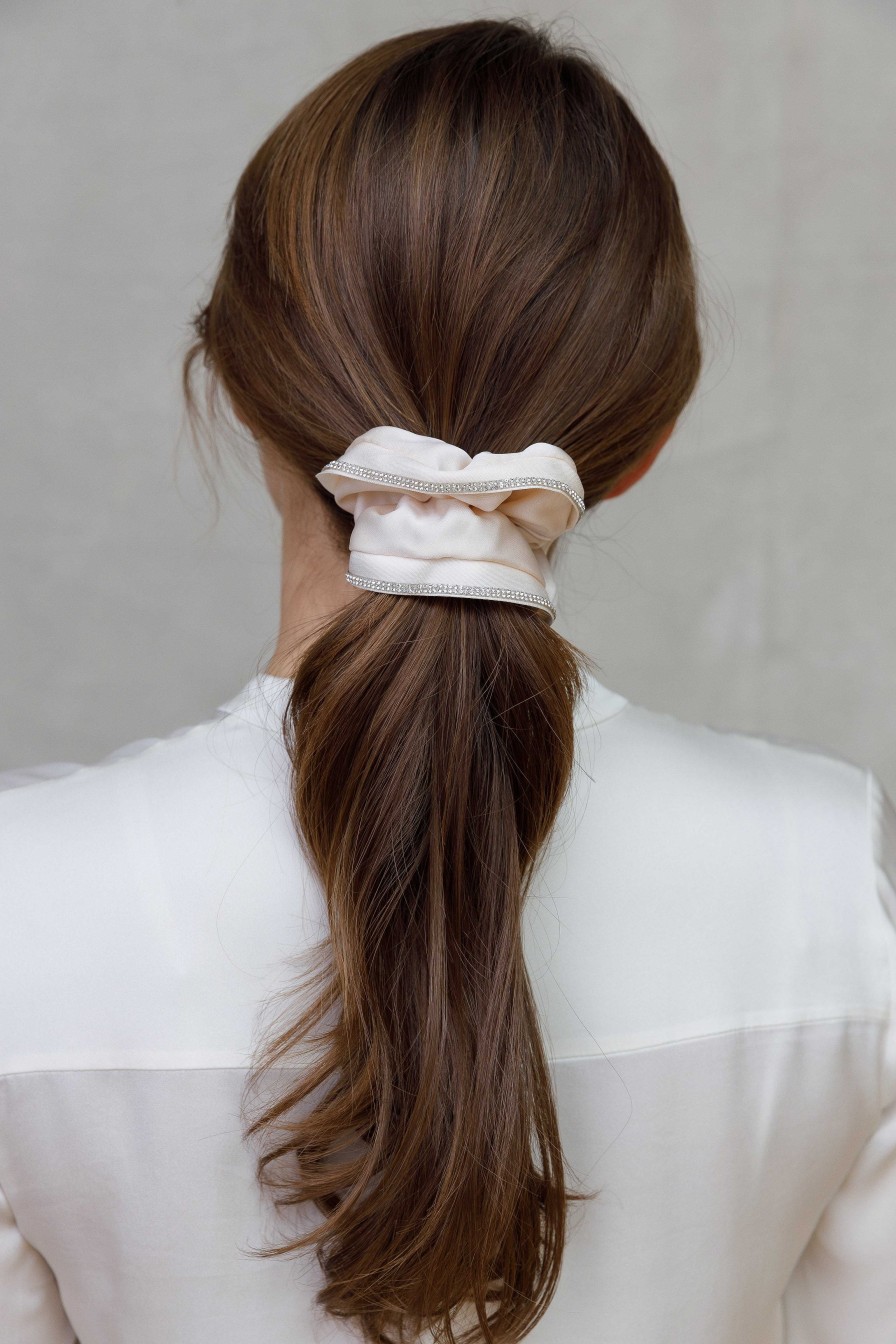 Hair Accessories Limlim | Crystal Band Scrunchies