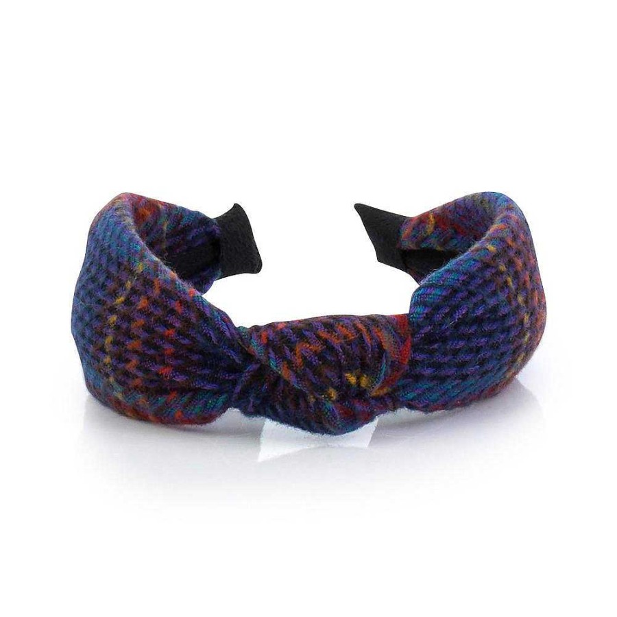 Hair Accessories Limlim | Plaid Wool Hairband