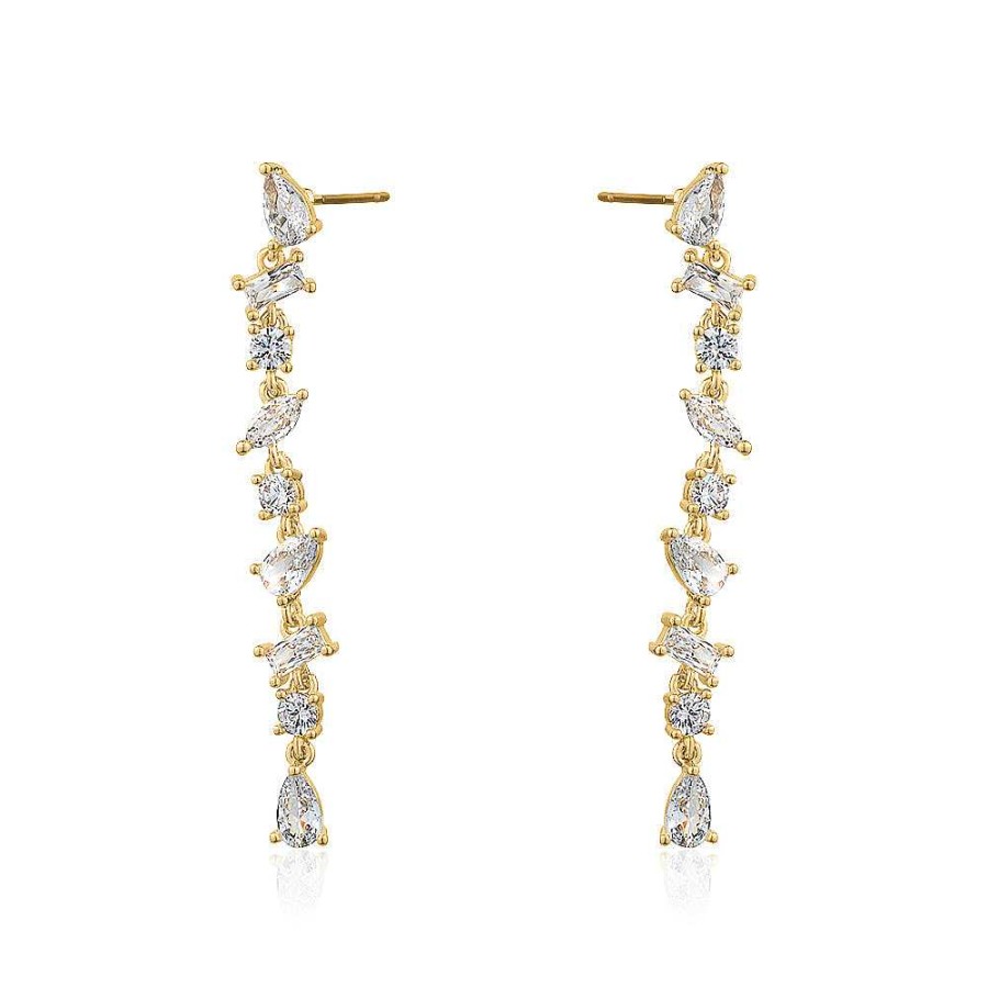 Jewelry Limlim | Crystal Shaped Drop Earring