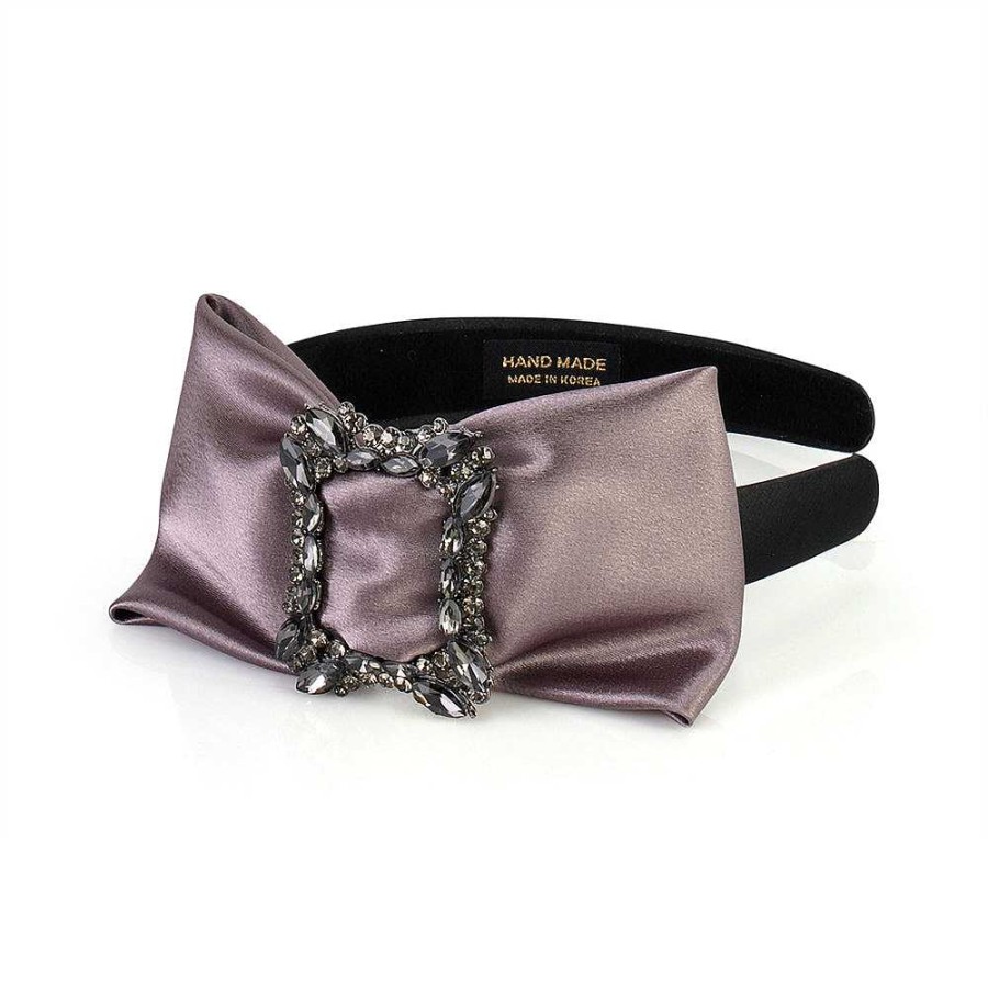 Hair Accessories Limlim | Satin Bow Buckle Hairband