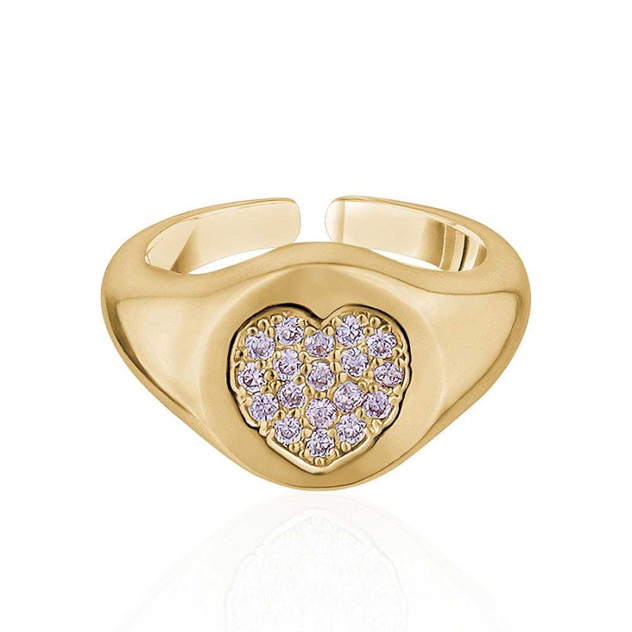 Jewelry Limlim | Heart Crystal Ring