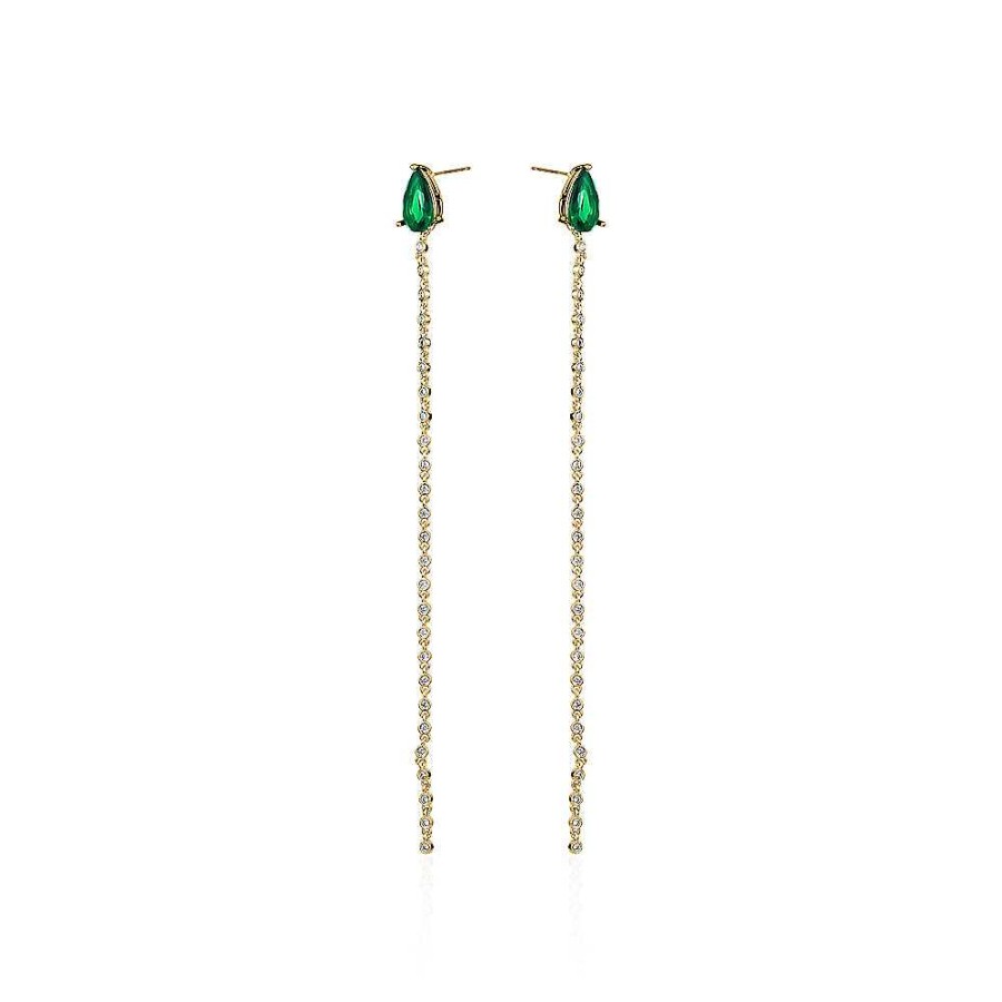 Jewelry Limlim | Emerald Cut Bezel Earrings