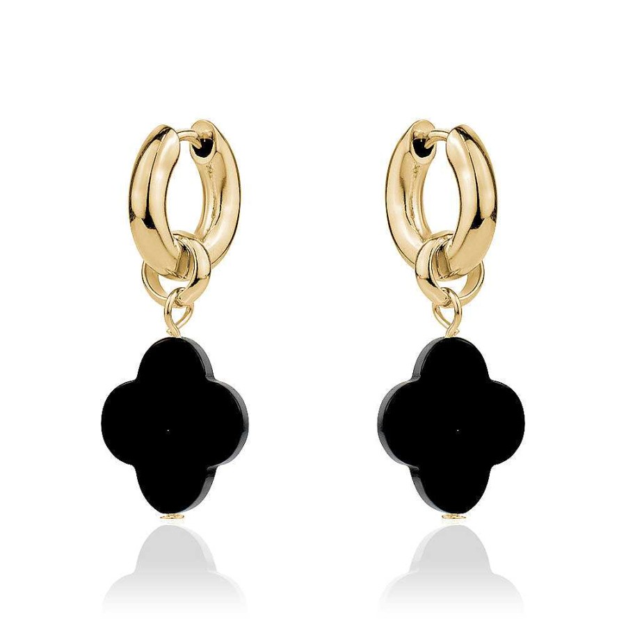 Jewelry Limlim | Clover Hoop Earrings