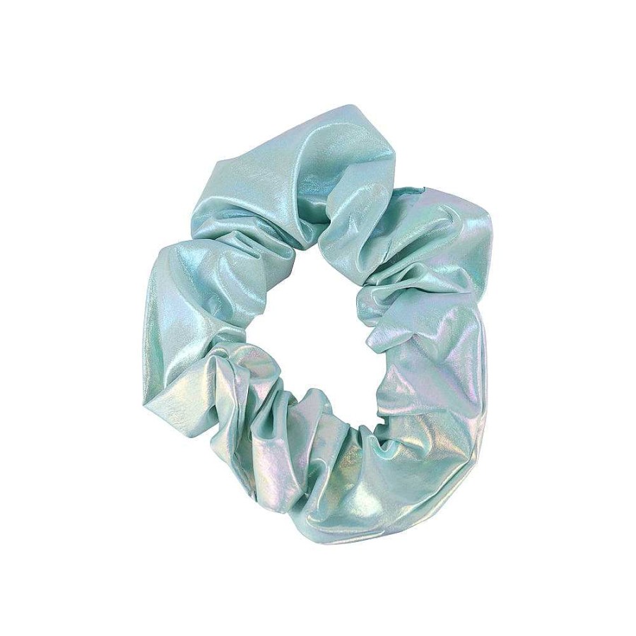 Hair Accessories Limlim | Small Shiny Metallic Scrunchies