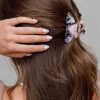 Hair Accessories Limlim | Grey Marble Heart Jaw