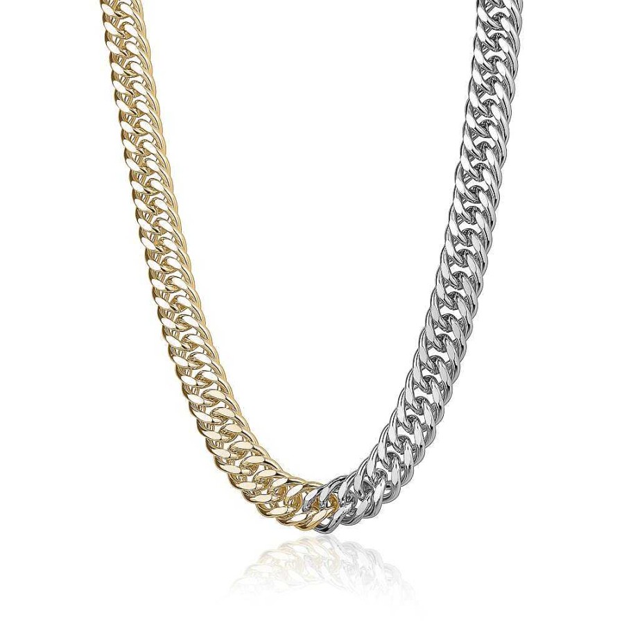 Jewelry Limlim | Two Tone Link Necklace